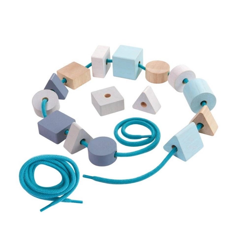Plan Toys | Geo Lacing Beads